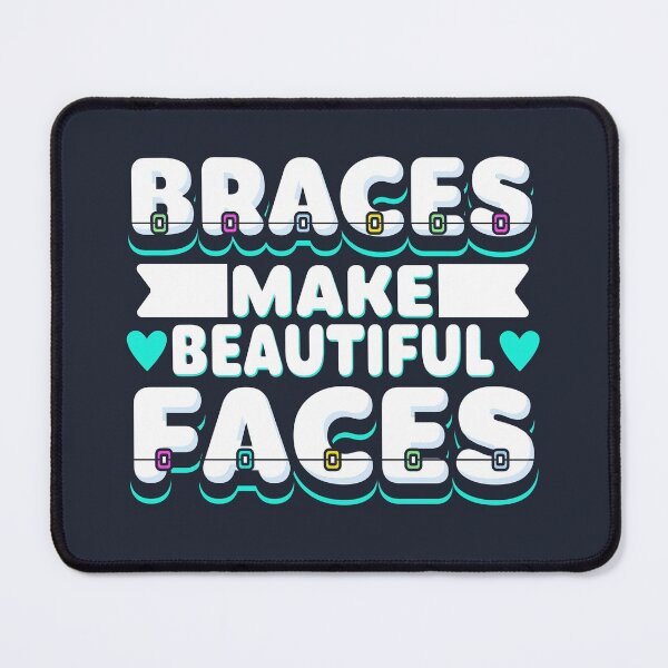 Item preview, Braces Make Beautiful Faces designed and sold by Bricke.