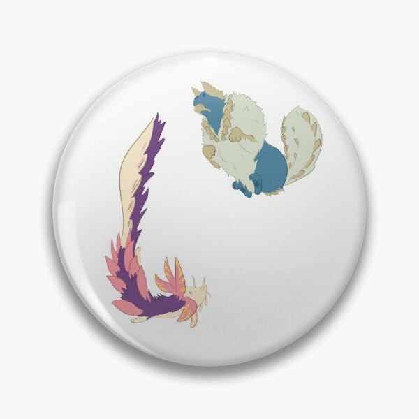 Item preview, Monster Hunter Sticker group 5 Zinogre And Mizutsune designed and sold by Fantasyhaze.