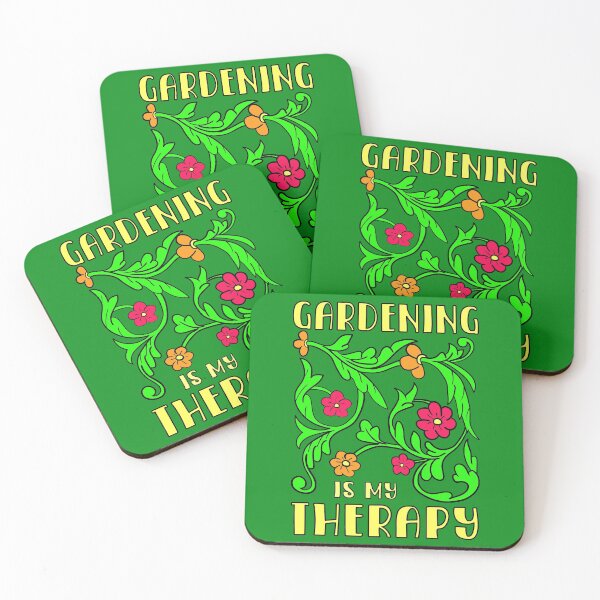 Item preview, Gardening is my therapy. Funny gardener, garden design designed and sold by AS-Shirts.