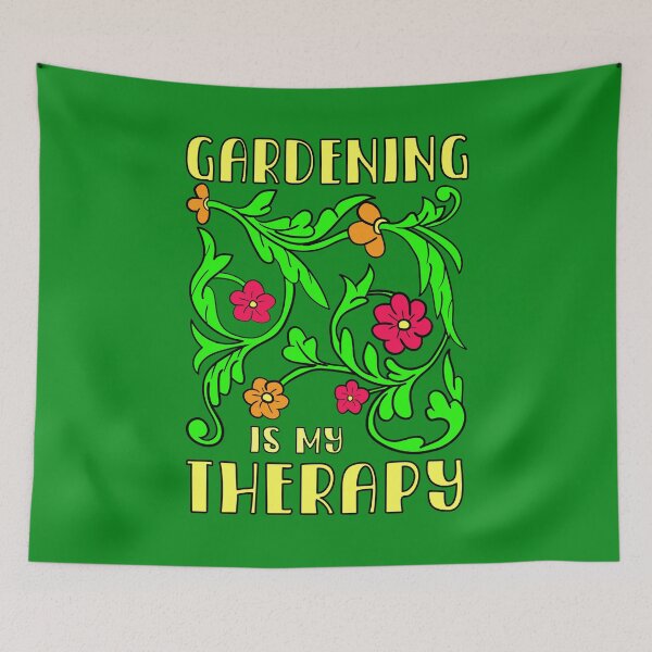 Item preview, Gardening is my therapy. Funny gardener, garden design designed and sold by AS-Shirts.