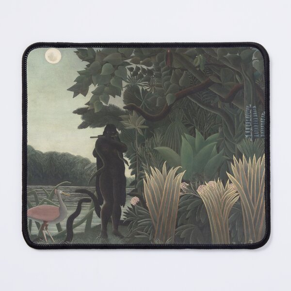 Item preview, Henri Rousseau The Snake Charmer Exhibition Poster 1907 designed and sold by paperpark.