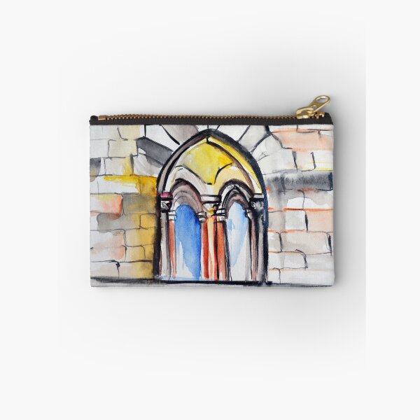 Item preview, Watercolor sketch with classical window. designed and sold by oanaunciuleanu.