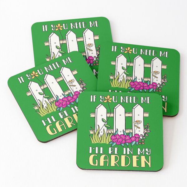 Item preview, Funny gardening, If you need me I'll be in my garden designed and sold by AS-Shirts.