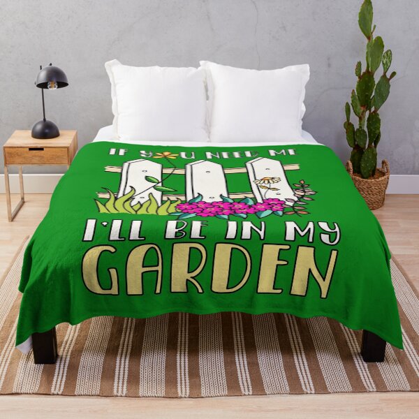 Item preview, Funny gardening, If you need me I'll be in my garden designed and sold by AS-Shirts.