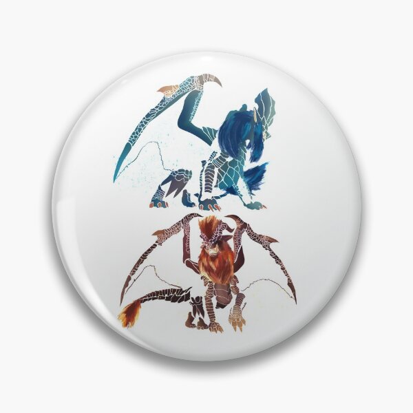 Item preview, Monster Hunter Sticker group 6 Lunastra And Teostra designed and sold by Fantasyhaze.