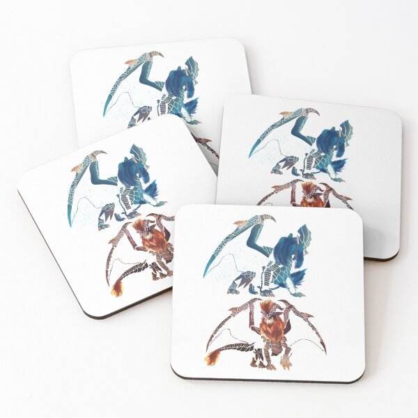 Item preview, Monster Hunter Sticker group 6 Lunastra And Teostra designed and sold by Fantasyhaze.
