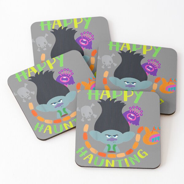 Item preview, Niños Trolls Happy Haunting Halloween designed and sold by DyanStoy.