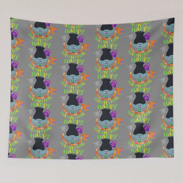 Item preview, Kids Trolls Happy Haunting Halloween designed and sold by DyanStoy.