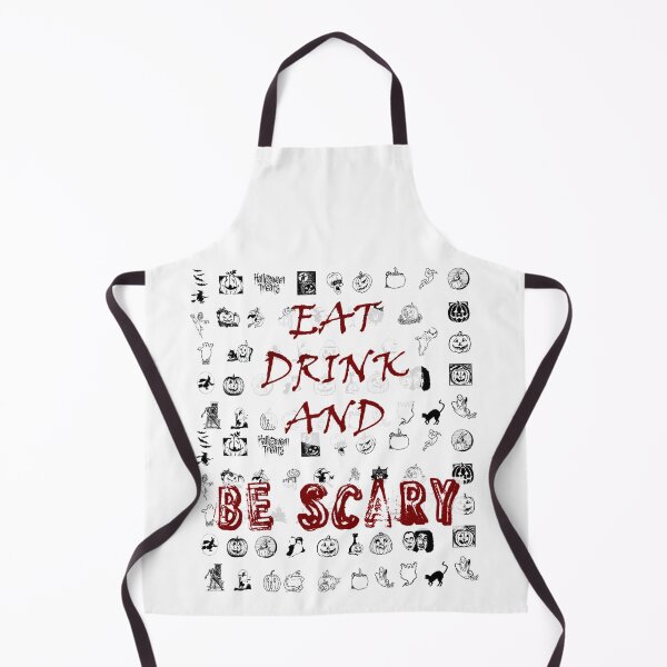 Item preview, Eat Drink And Be Scary Funny Halloween Essential T-Shirt designed and sold by LilaDiams.