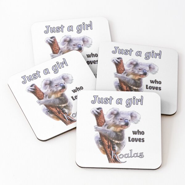 Item preview, Just a girl who loves koalas | koala lover designed and sold by NathBros.