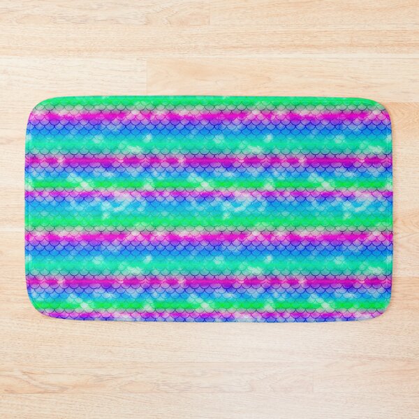 Item preview, Blue scales and vibrant colors pattern designed and sold by RafaelLima7.
