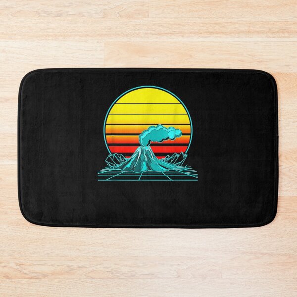 Item preview, Retro Vintage Sunset Volcano  designed and sold by bar0zysbertha.