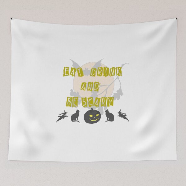 Item preview,  Eat Drink And Be Scary Funny Halloween Essential T-Shirt designed and sold by LilaDiams.