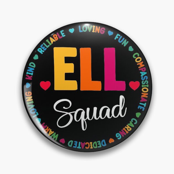 Item preview, ELL Squad - School Assistant School English Language Learner designed and sold by TH3--DESIGNER.