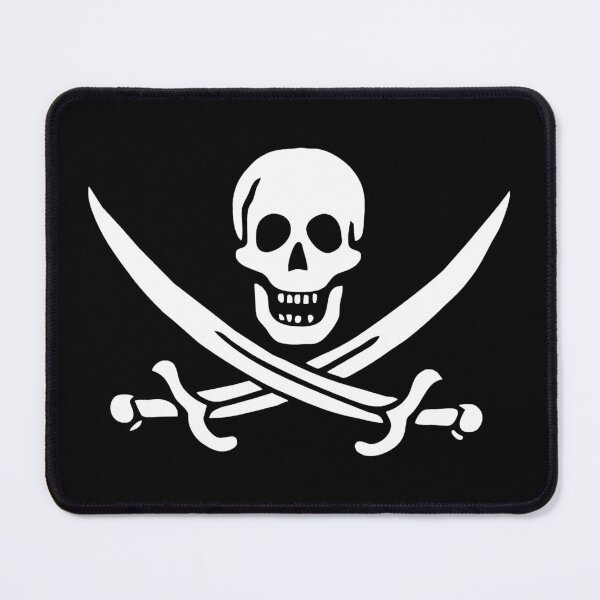 Item preview, Jack Rackham Pirate Flag designed and sold by Orata.
