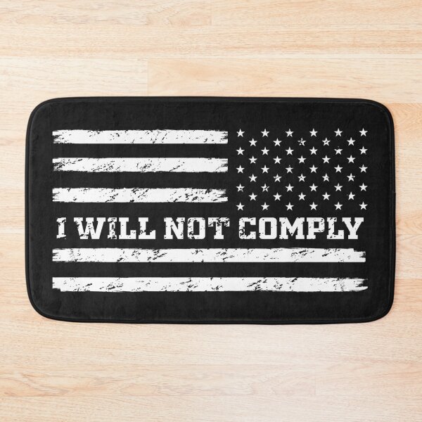 Item preview, I Will Not Comply Freedom Of Choice designed and sold by AweSoMe Shirts.