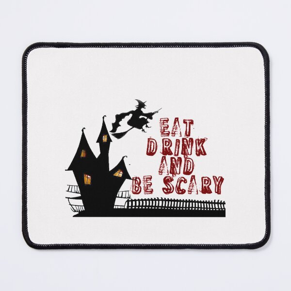 Item preview, Eat Drink And Be Scary Funny Halloween Essential T-Shirt designed and sold by LilaDiams.
