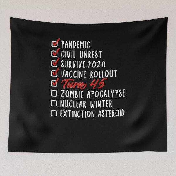 Item preview, Funny 45th Birthday Gift I 45 Years I 1976 2021 I Quarantine  designed and sold by bar0zysbertha.