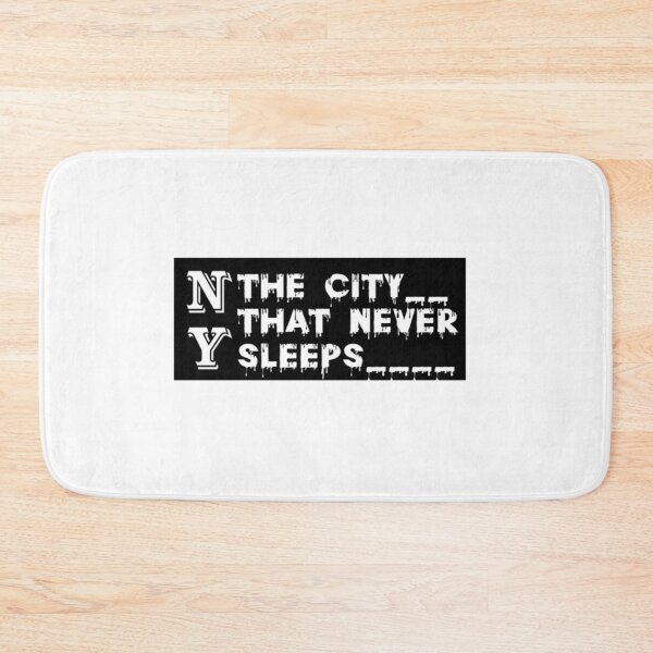 Item preview, NY never sleeps designed and sold by Ankhmesut.