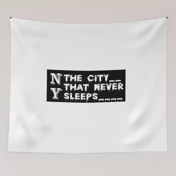 Item preview, NY never sleeps designed and sold by Ankhmesut.