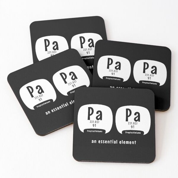 Item preview, Papa an essential element chemistry science gift designed and sold by Nadey.
