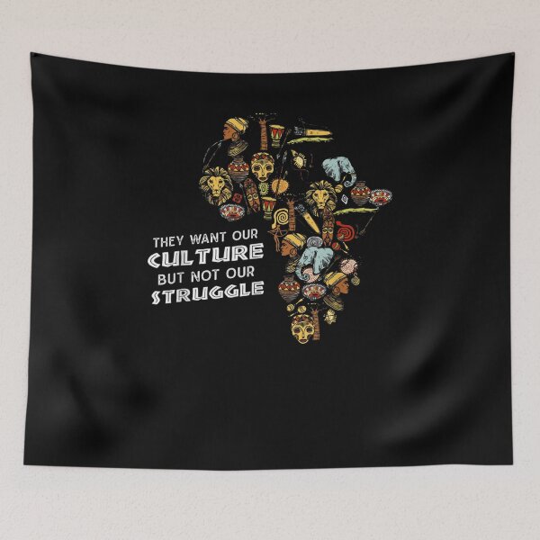 Item preview, They Want Our Culture Not Our Struggle Black History Month  designed and sold by bar0zysbertha.
