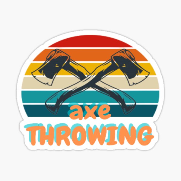 Item preview, axe throwing designed and sold by hiba-saadi.