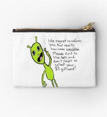 Reality has been canceled Studio Pouch