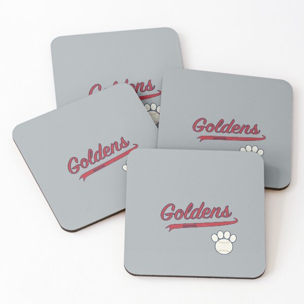 Item preview, Golden BOSTON Baseball Script designed and sold by 8PawsStudio.