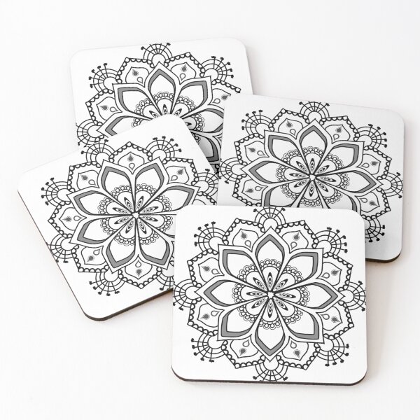 Item preview, Black and white Mandala designed and sold by Adbor-Tb.