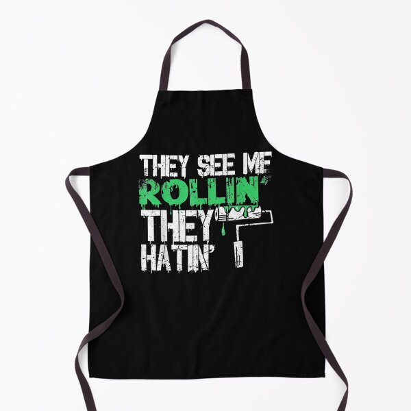Item preview, Funny Painter They See Me Rollin' They Hatin'  designed and sold by bar0zysbertha.
