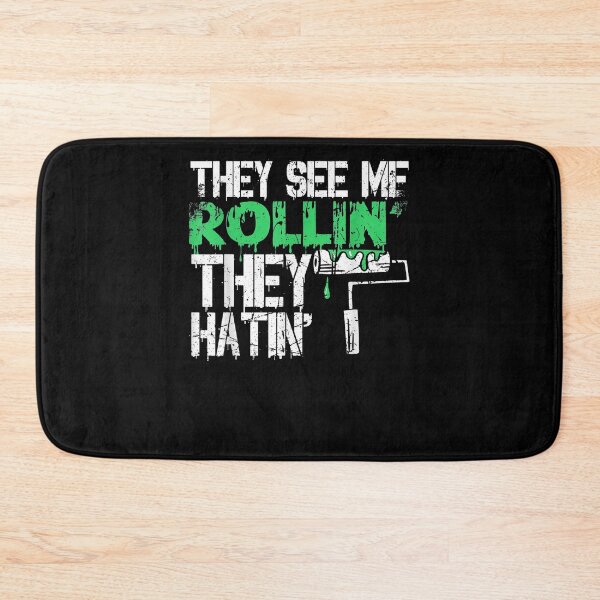 Item preview, Funny Painter They See Me Rollin' They Hatin'  designed and sold by bar0zysbertha.
