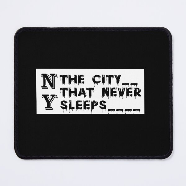 Item preview, NY never sleeps designed and sold by Ankhmesut.