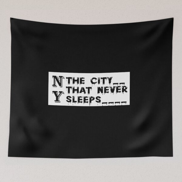 Item preview, NY never sleeps designed and sold by Ankhmesut.