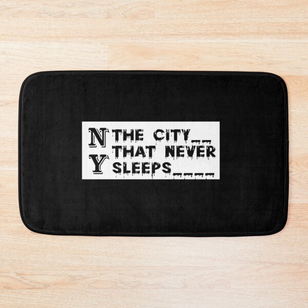 Item preview, NY never sleeps designed and sold by Ankhmesut.