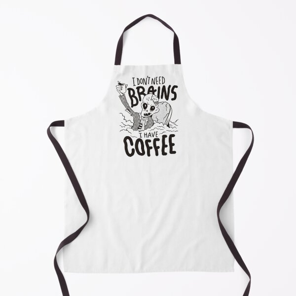 Item preview, Funny Coffee Zombie // I Don't Need Brains, I Have Coffee designed and sold by SLAG-Creative.