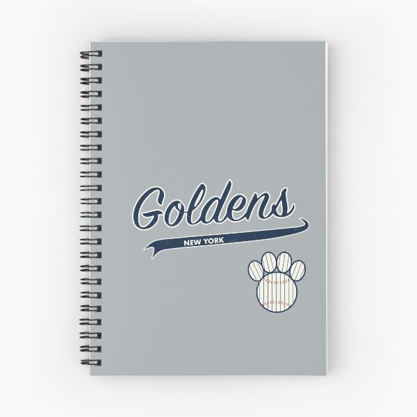 Item preview, Golden NEW YORK Baseball Script designed and sold by 8PawsStudio.
