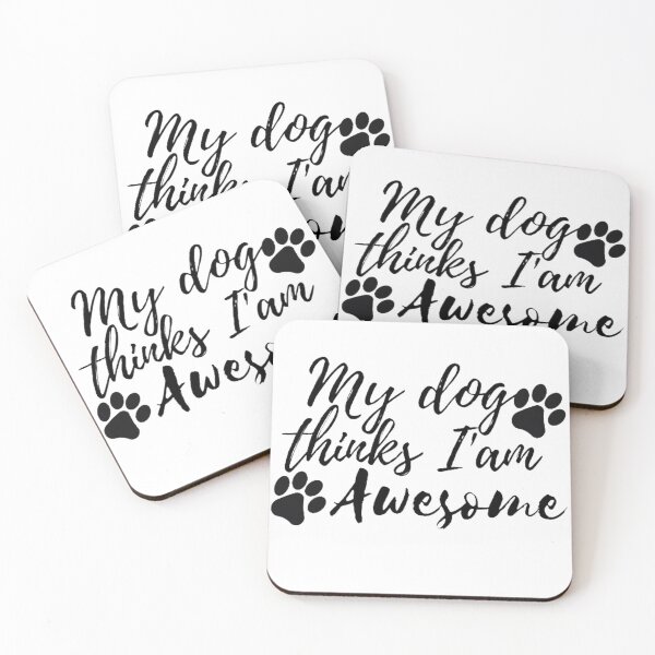 Item preview, My dog thinks I am awesome t-shirt designed and sold by Zakariya20.
