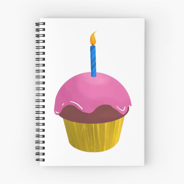 Item preview, Happy Birthday Cupcake designed and sold by SunCatDesigns.