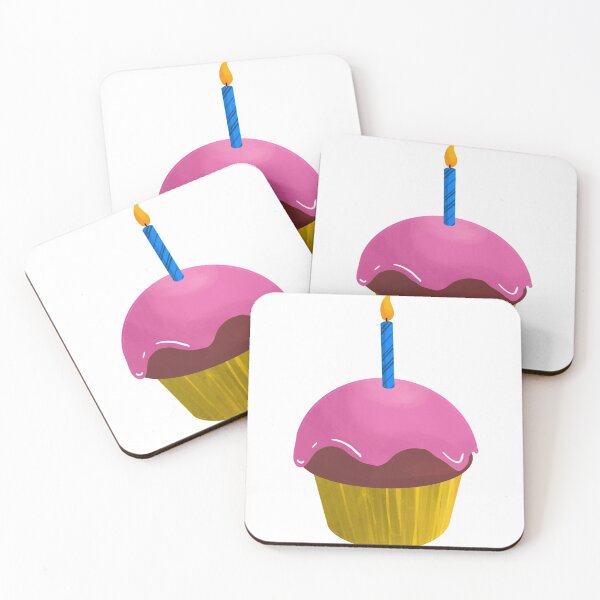 Item preview, Happy Birthday Cupcake designed and sold by SunCatDesigns.