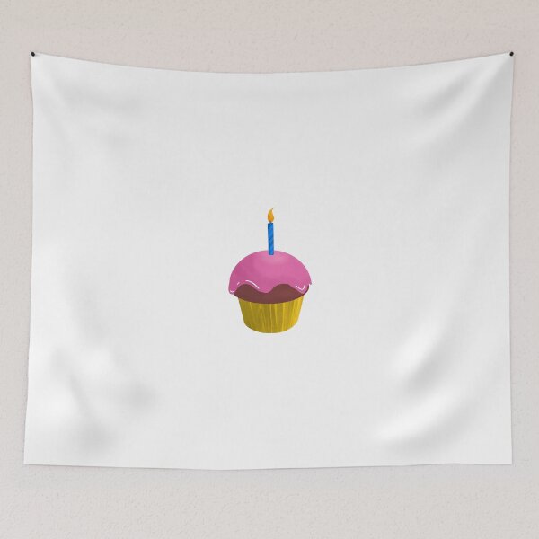 Item preview, Happy Birthday Cupcake designed and sold by SunCatDesigns.