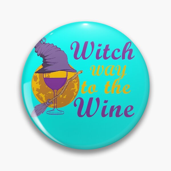 Item preview, Witch Way To The Wine  For Halloween Party, Halloween Gift For Friend, Funny designed and sold by Simoel12.