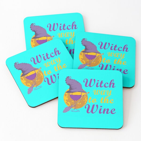 Item preview, Witch Way To The Wine  For Halloween Party, Halloween Gift For Friend, Funny designed and sold by Simoel12.