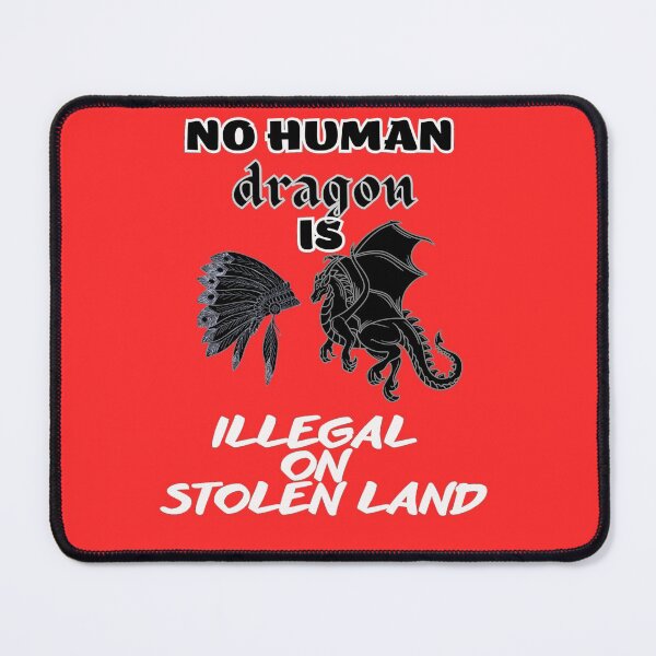 Item preview, No One Is Illegal On Stolen Land And No Human Classic T-Shirt Immigrants USA Political designed and sold by harry mac.