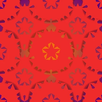 Artwork thumbnail, Star pattern by Snofpix