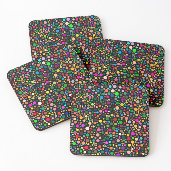 Item preview, Multicolor Polka dot's pattern  designed and sold by cutecrazytshirt.