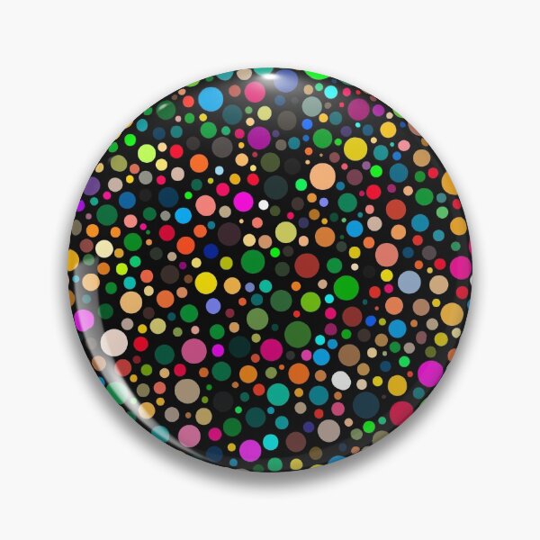 Item preview, Multicolor Polka dot's pattern  designed and sold by cutecrazytshirt.