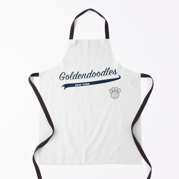 Item preview, Goldendoodle NEW YORK Baseball Script designed and sold by 8PawsStudio.