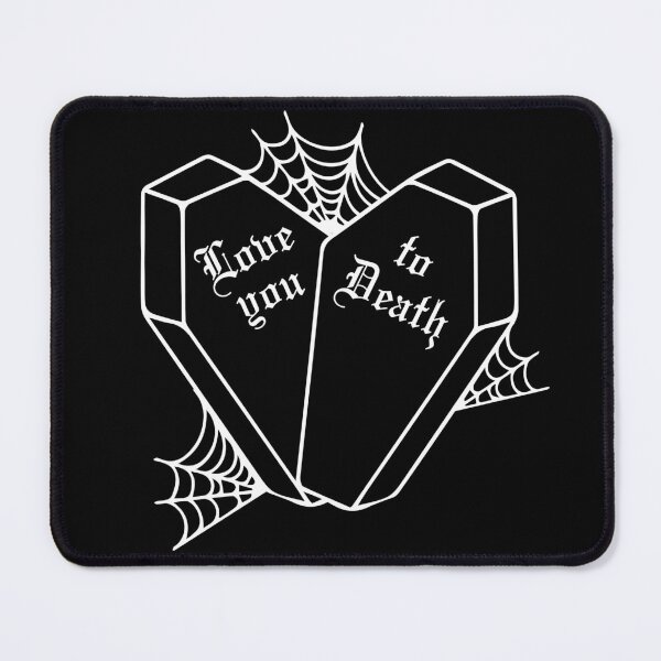 Item preview, Love you to Death: Gothic Coffin Hearts with Spiderwebs designed and sold by Suspiria96.