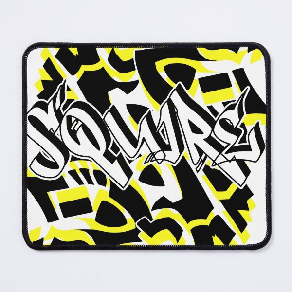 Item preview, Black and Yellow Graffiti Squire designed and sold by SquireShopRB.